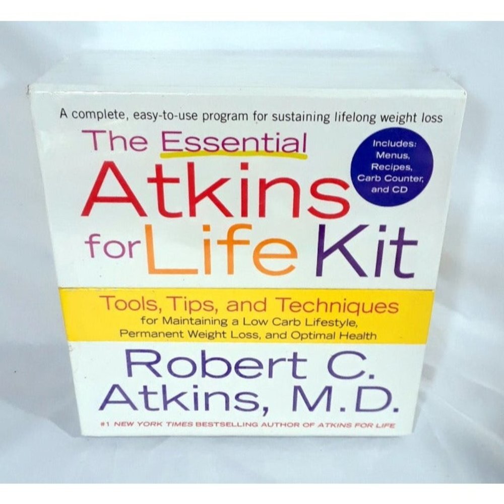 Atkins For Life Essential Kit New Sealed